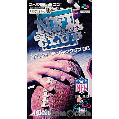 【中古即納】[お得品][箱説明書なし][SFC]NFL クォーターバッククラブ'95 アクレイムジャパン (19950224)