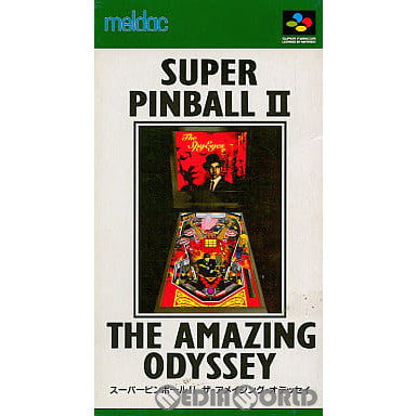 【中古即納】[SFC]スーパーピンボールII ザ・アメージングオデッセイ(Super Pinball II: The Amazing Odyssey) メルダック (19950317)