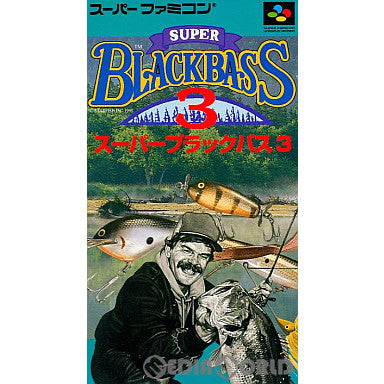 【中古即納】[お得品][箱説明書なし][SFC]スーパーブラックバス3(SUPER BLACKBASS 3) スターフィッシュ (19951229)