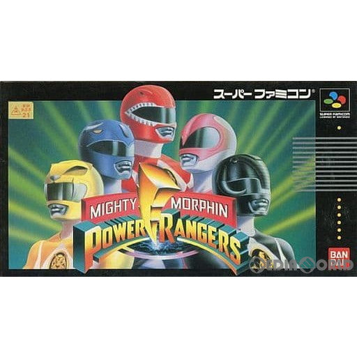 【中古即納】[お得品][箱説明書なし][SFC]Mighty Morphin Power Rangers(マイティ・モーフィン・パワーレンジャー) バンダイ (19951124)