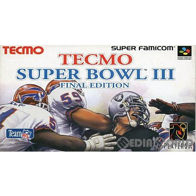 【中古即納】[SFC] TECMO SUPER BOWL III Final Edition(テクモスーパーボウル3 ファイナルエディション) (19951222)