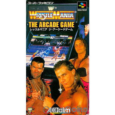 【中古即納】[SFC]レッスルマニア ジ・アーケードゲーム(WRESTLE MANIA THE ARCADE GAME) アクレイムジャパン (19960301)