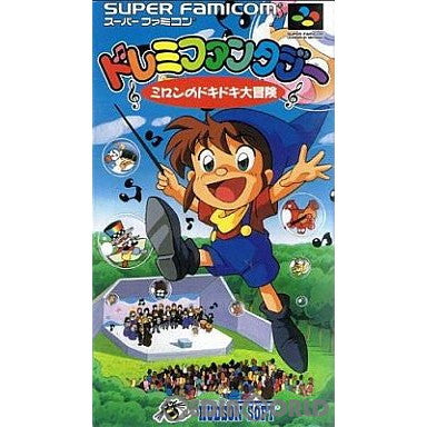 【中古即納】[SFC]ドレミファンタジー ミロンのドキドキ大冒険 ハドソン (19960322)