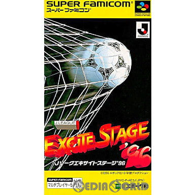 【中古即納】[お得品][箱説明書なし][SFC]Jリーグエキサイトステージ'96(J.LEAGUE EXCITE STAGE'96)(19960426)
