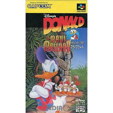 【中古即納】[箱説明書なし][SFC]ドナルドダックのマウイマラード(Donald in Maui Mallard)(19961220)