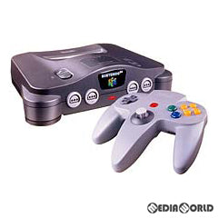 【中古即納】[N64](本体)NINTENDO64(ニンテンドウ/ニンテンドー64)(NUS-S-HA) 任天堂 (19960623)