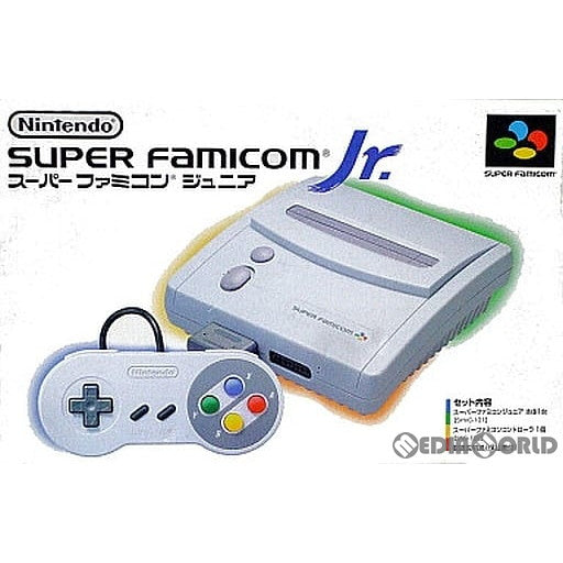 【中古即納】[SFC](本体)スーパーファミコン ジュニア SUPER Famicom Jr.(SHN-S-HA) 任天堂 (19980327)