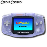 【中古即納】[GBA](本体)ゲームボーイアドバンス GAMEBOY ADVANCE ミルキーブルー(AGB-S-MBA) 任天堂 (20010321)