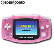 【中古即納】[GBA](本体)ゲームボーイアドバンス GAMEBOY ADVANCE ミルキーピンク(AGB-S-MPA) 任天堂 (20010427)