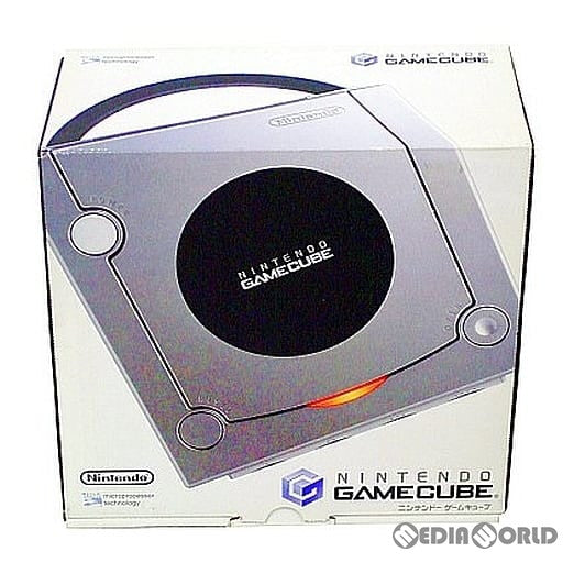 【中古即納】[本体][GC]ニンテンドーゲームキューブ NINTENDO GAMECUBE シルバー(DOL-S-PLA)(20021201)
