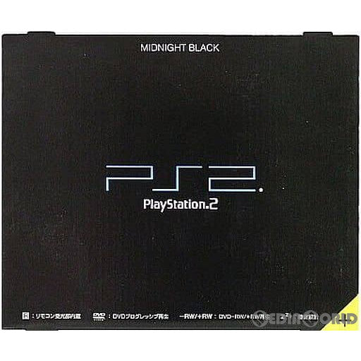 【中古即納】[本体][PS2]プレイステーション2 PlayStation2 ミッドナイト・ブラック(SCPH-50000NB)(20031113)