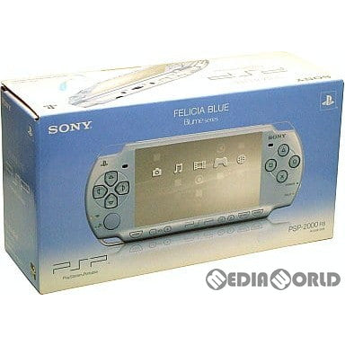【中古即納】[PSP](本体)プレイステーション・ポータブル フェリシア・ブルー(PSP-2000FB) ソニー・コンピュータエンタテインメント (20070920)