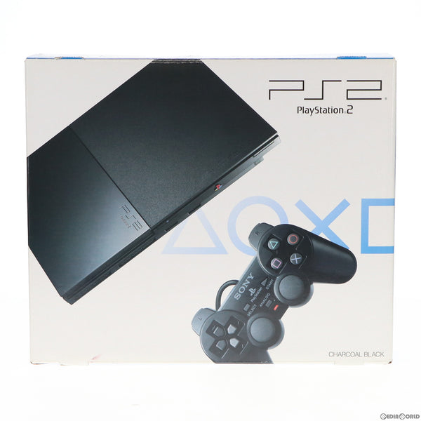 【中古即納】[PS2](本体)プレイステーション2 PlayStation2 チャコール・ブラック(SCPH-90000CB)(20071122)