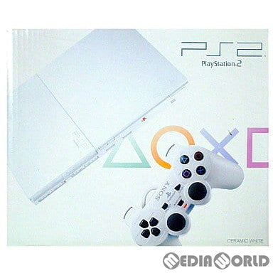 【中古即納】[お得品][B品][PS2](本体)プレイステーション2 PlayStation2 セラミック・ホワイト(SCPH-90000CW) ソニー・コンピュータエンタテインメント (20071122)