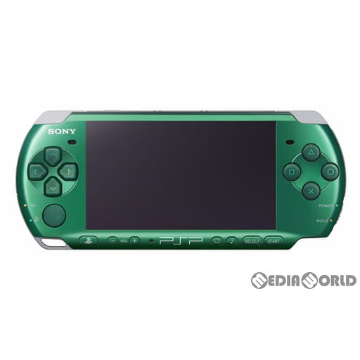 【中古即納】[PSP](本体)プレイステーション・ポータブル バリューパック スピリティッド・グリーン(PSP-3000SG) (PSPJ-30004) ソニー・コンピュータエンタテインメント (20090319)