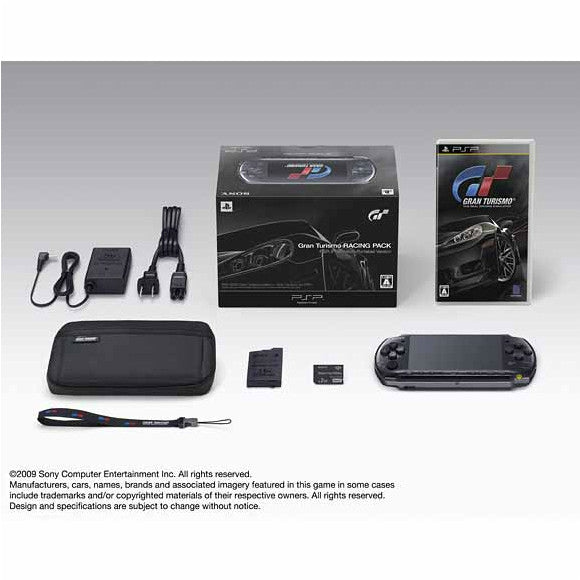 【中古即納】[B品][PSP](本体)グランツーリスモ RACING PACK(レーシングパック) PSP-3000 GRAN TURISMO Edition 本体(PSP-3000XZB)同梱版(PSPJ-30005) ソニー・コンピュータエンタテインメント (20091001)