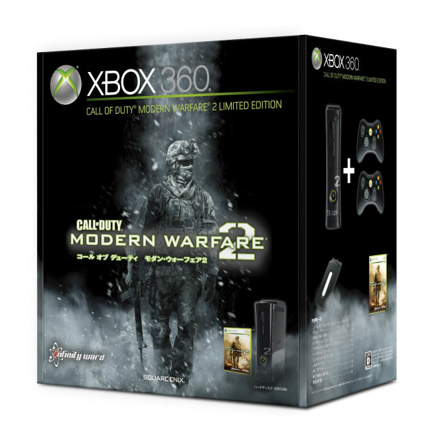 【中古即納】[Xbox360](本体)コール オブ デューティー モダン・ウォーフェア2(CoD: MW2) リミテッドエディション(HDD250GB)(52V-00140) 日本マイクロソフト (20091210)