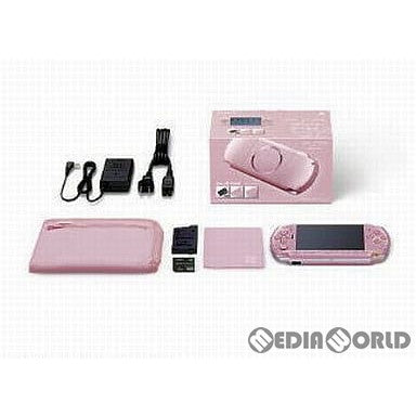 【中古即納】[PSP](本体)プレイステーション・ポータブル バリューパック ブロッサム・ピンク(PSP-3000XZP)(PSPJ-30014) ソニー・コンピュータエンタテインメント (20100304)