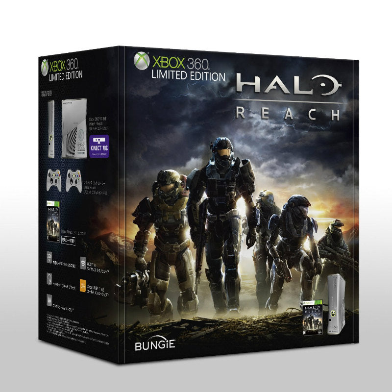 【中古即納】[Xbox360](本体)Xbox360 Halo: Reach LIMITED EDITION(ヘイロー: リーチ リミテッドエディション) 250GB(W3G-00064) マイクロソフト (20100915)