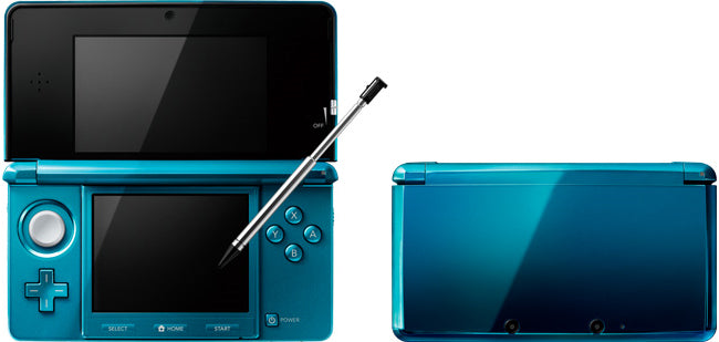 【中古即納】[B品][3DS](本体)ニンテンドー3DS アクアブルー(CTR-S-BAAA) 任天堂 (20110226)