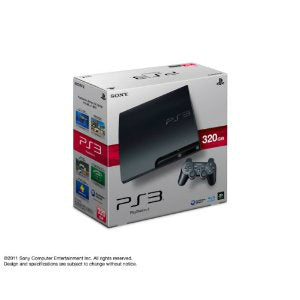 【中古即納】[PS3](本体)プレイステーション3 PlayStation3 チャコール・ブラック HDD320GB(CECH-3000B) ソニー・コンピュータエンタテインメント (20110620)