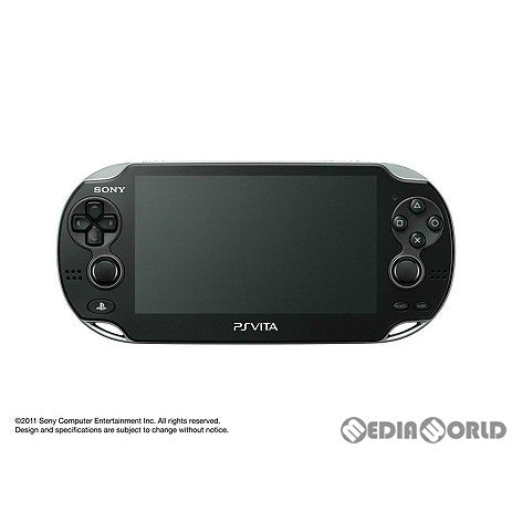 【中古即納】[B品][PSVita](本体)PlayStation Vita(プレイステーションVita) 3G/Wi-Fiモデル クリスタル・ブラック(初回限定版)(PCH-1100AA01) ソニー・コンピュータエンタテインメント (20111217)