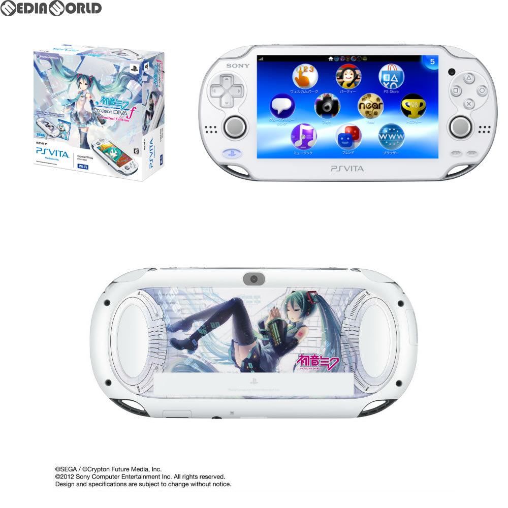 【中古即納】[PSVita](本体)プレイステーションVita PlayStation Vita 初音ミク Limited Edition Wi-Fiモデル(PCHJ-10002) ソニー・インタラクティブエンタテインメント (20120830)