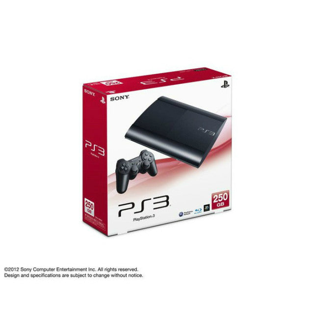 【中古即納】[PS3](本体)プレイステーション3 PlayStation3 チャコール・ブラック HDD250GB(CECH-4000B) ソニー・コンピュータエンタテインメント (20121004)