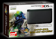 【中古即納】[3DS](本体)モンスターハンター3(トライ)G パック(SPR-S-KKDE)(ニンテンドー3DSLLブラック本体同梱) 任天堂 (20121101)