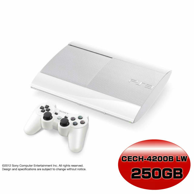 【新品即納】[本体][PS3]プレイステーション3 PlayStation3 HDD250GB クラシック・ホワイト(CECH-4200B LW)(20130907)