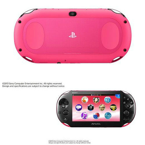 PSVita](本体)PlayStationVita Wi-Fiモデル ピンク/ブラック(PCH-2000ZA15)