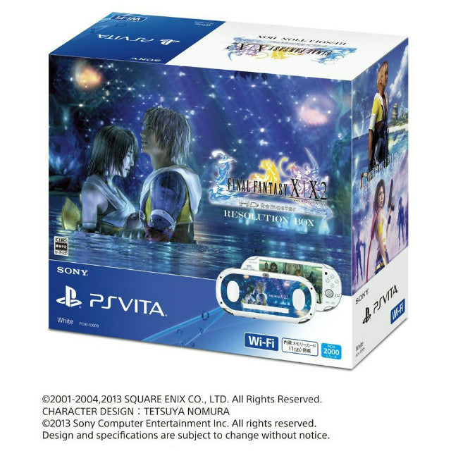 【中古即納】[PSVita](本体)PSVita FINAL FANTASY X/X-2 HD Remaster RESOLUTION BOX(PCHJ-10009) ソニー・コンピュータエンタテインメント (20131226)