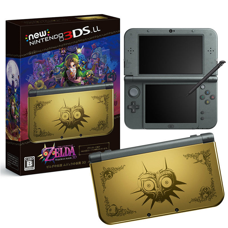 【新品即納】[3DS](本体)Newニンテンドー3DS LL ゼルダの伝説 ムジュラの仮面 3Dパック(RED-S-DBDA) 任天堂 (20150214)