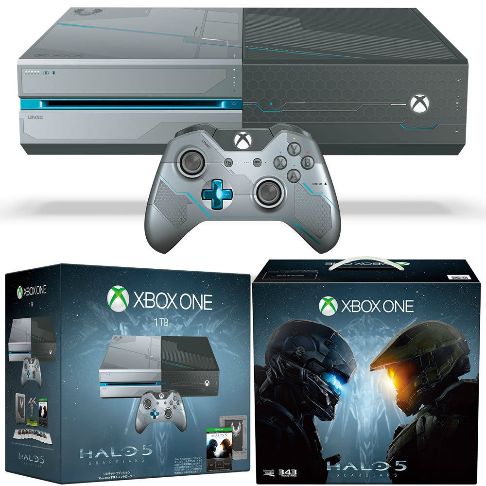 【新品即納】[XboxOne](本体)Xbox One 1TB『Halo 5： Guardians』 リミテッド エディション(KF6-00016) マイクロソフト (20151022)