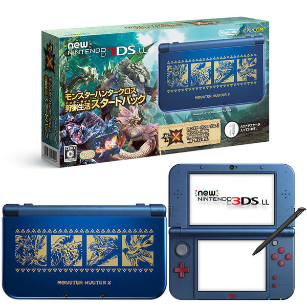 3DS](本体)Newニンテンドー3DS LL モンスターハンタークロス 狩猟生活