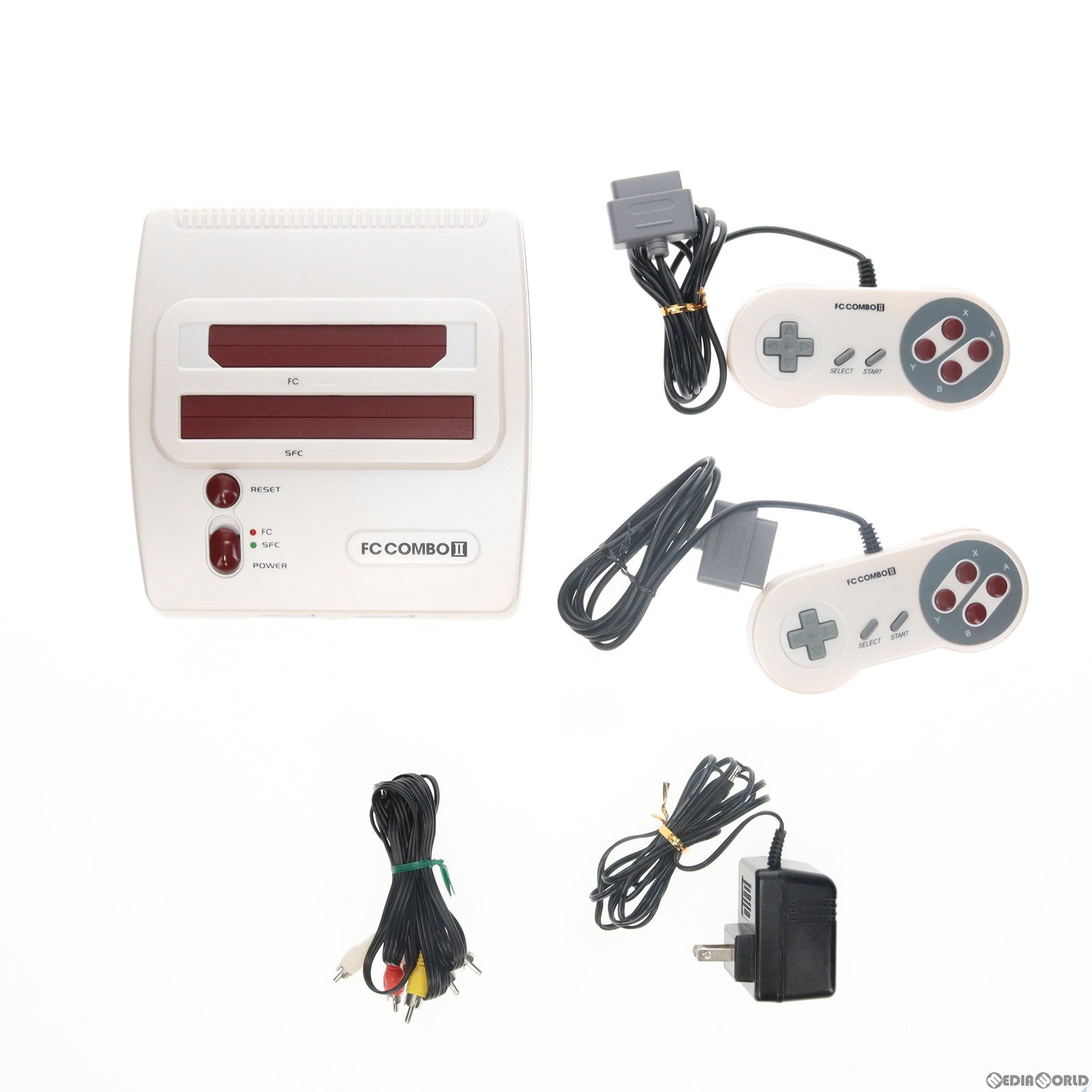 【中古即納】[本体][SFC] エフシーコンボ2(FC COMBOII) (FC/SFC互換機) コロンバスサークル(CC-SFC2-WT) (20160709)
