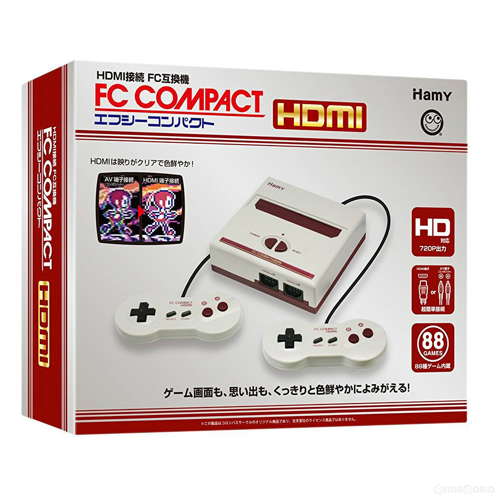 【新品即納】[本体][FC]エフシーコンパクトHDMI(FC COMPACT HDMI)【FC互換機】 コロンバスサークル(CC-FCFCH-GR)(20161208)