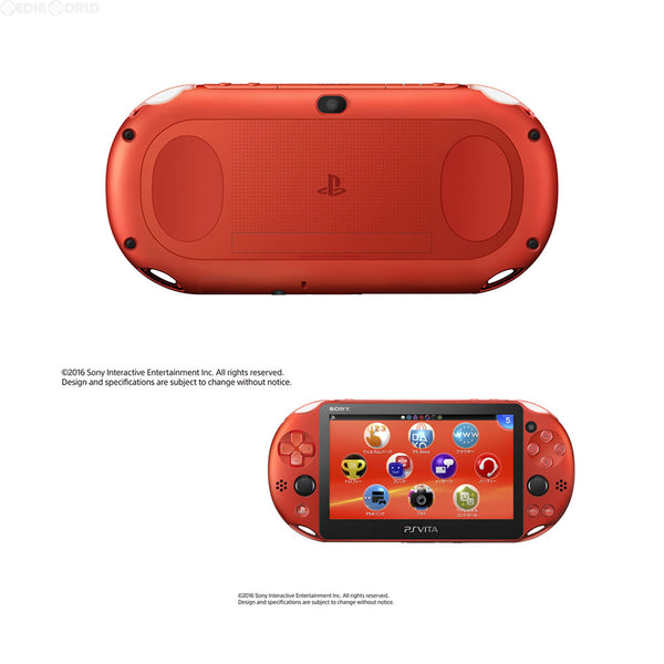 美品】PSVITA PCH-2000 メタリックレッド 箱付きWi-Fiモデル 美品】PSVITA PCH-2000 メタリックレッド 箱付きWi-Fiモデル
