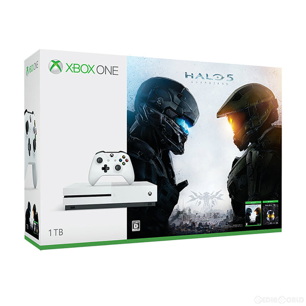 【中古即納】[XboxOne](本体)XboxOne S 1TB(Halo Collection 同梱版)(234-00062)(20161124)
