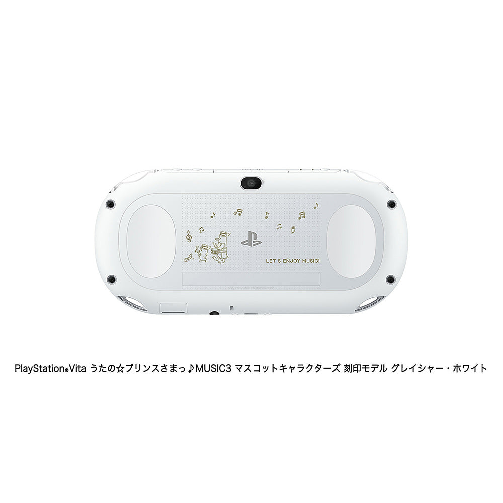 【中古即納】[PSVita](本体)ソニーストア限定 PlayStation Vita うたの☆プリンスさまっ♪MUSIC3 マスコットキャラクターズ 刻印モデル グレイシャー・ホワイト(PCH-2000ZA22/U1) ソニー・コンピュータエンタテインメント (20160128)