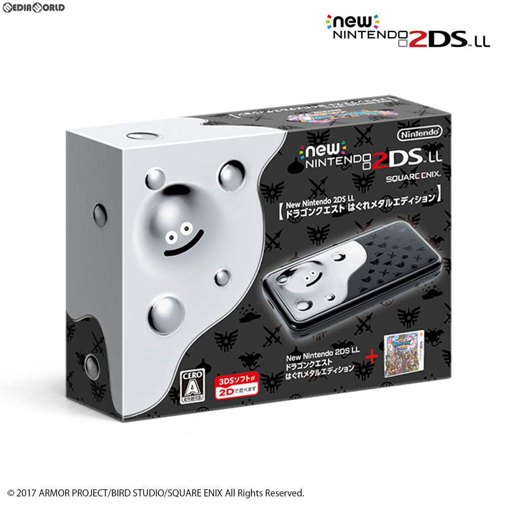 【新品即納】[3DS](本体)Newニンテンドー2DS LL ドラゴンクエスト はぐれメタルエディション(JAN-S-KBCA) 任天堂 (20170729)