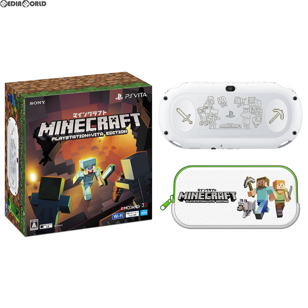 【新品即納】[PSVita](本体)PlayStation Vita Minecraft(マインクラフト) Special Edition Bundle(PCHJ-10031) ソニー・インタラクティブエンタテインメント (20170727)