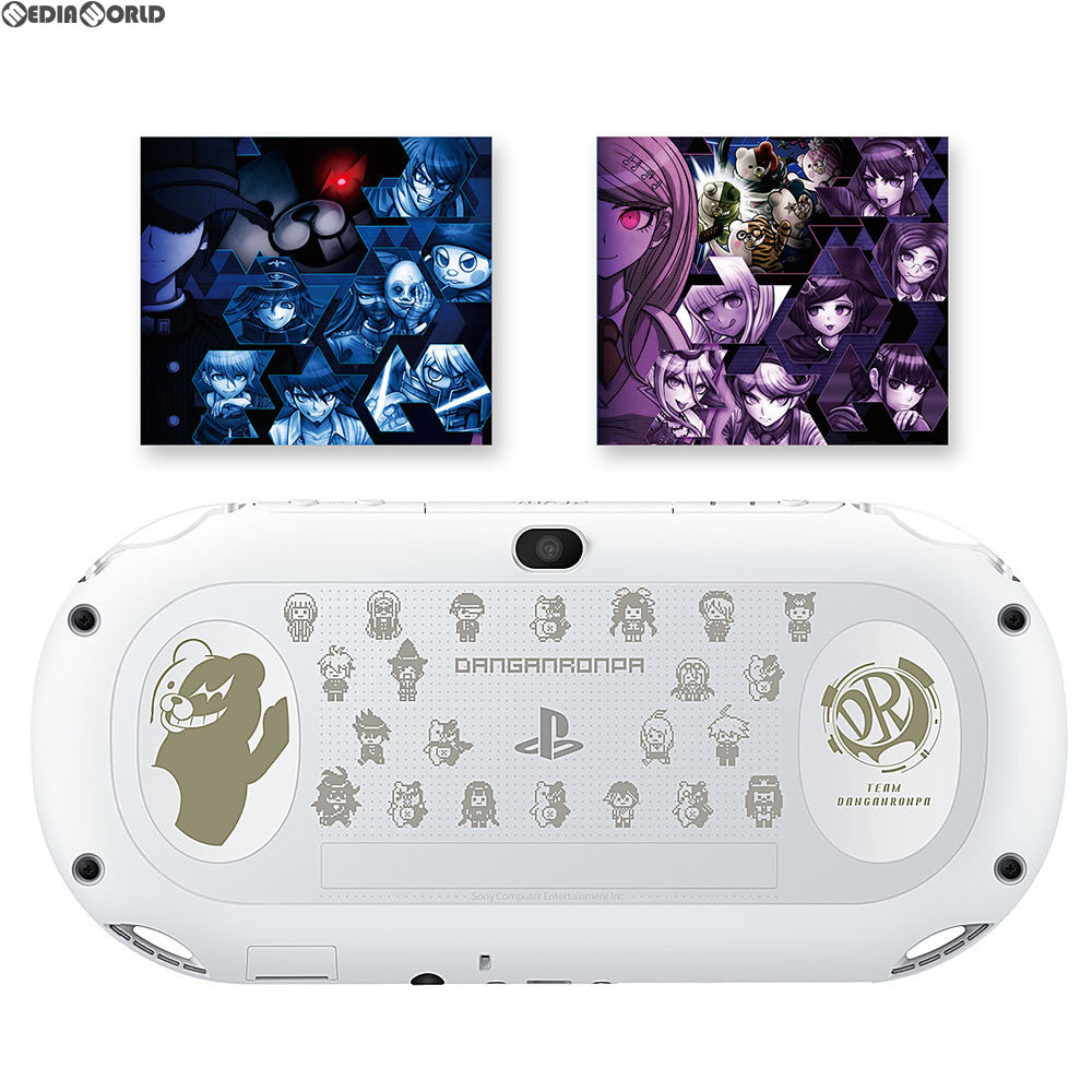 【中古即納】[PSVita](本体)ソニーストア限定 PlayStation Vita ×ニューダンガンロンパV3 Limited Edition グレイシャー・ホワイト(PCH-2000 ZA22/ND) ソニー・インタラクティブエンタテインメント (20170112)