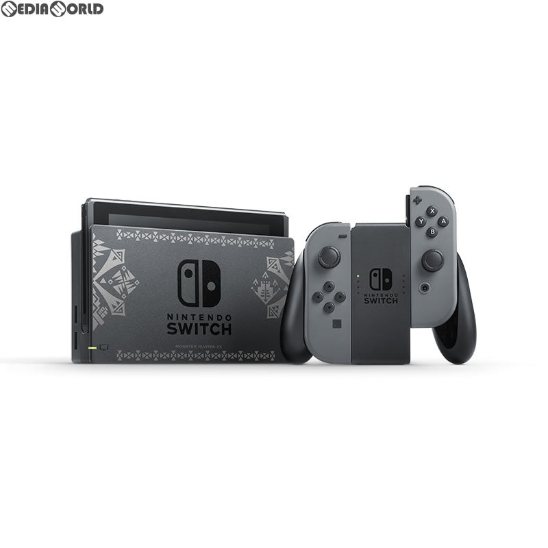 【中古即納】[お得品][B品][Switch](本体)モンスターハンターダブルクロス Nintendo Switch Ver.(ニンテンドースイッチバージョン) スペシャルパック(HAC-S-KCAEB) 任天堂 (20170825)