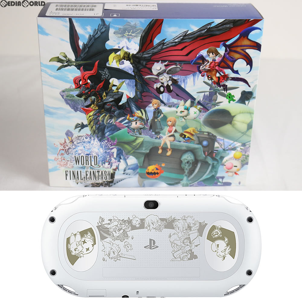 【中古即納】[PSVita](本体)ソニーストア限定 PlayStation Vita ワールド オブ ファイナルファンタジー プリメロエディション(PCH-2000 ZA22/WF) ソニー・インタラクティブエンタテインメント (20161027)