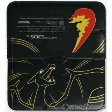 【中古即納】[3DS](本体)ポケモンセンター限定 ニンテンドー3DS LL リザードンエディション(SPR-S-KLAA) 任天堂 (20121215)