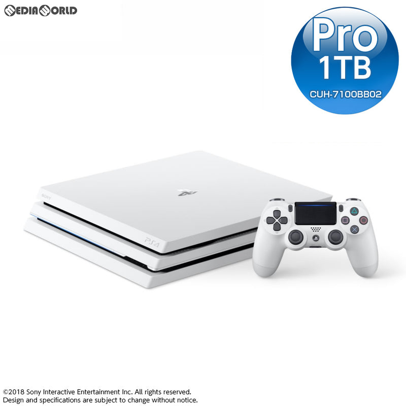 PS4](本体)プレイステーション4 プロ PlayStation4 Pro グレイシャー ...