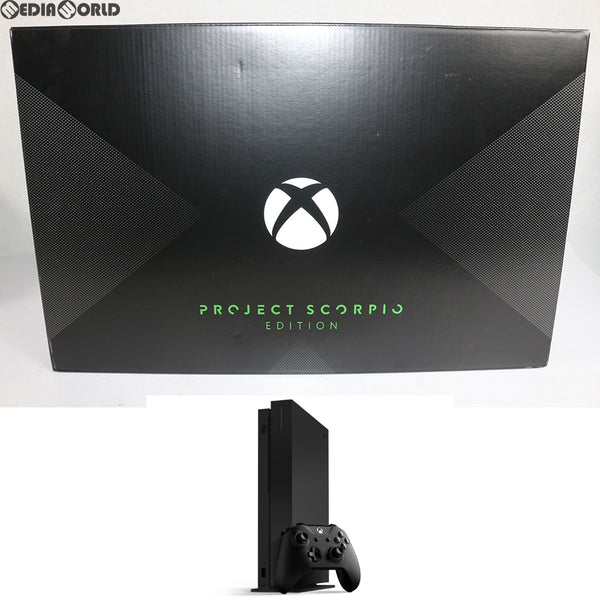 【中古即納】[XboxOne](本体)Xbox One X 1TB Project Scorpio エディション(FMP-00015)(20171107)