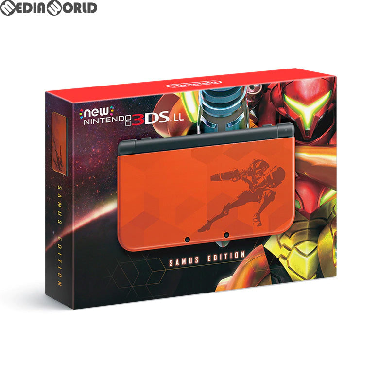 【中古即納】[3DS](本体)マイニンテンドーストア限定 Newニンテンドー3DS LL サムスエディション(RED-S-OBAA) 任天堂 (20170915)