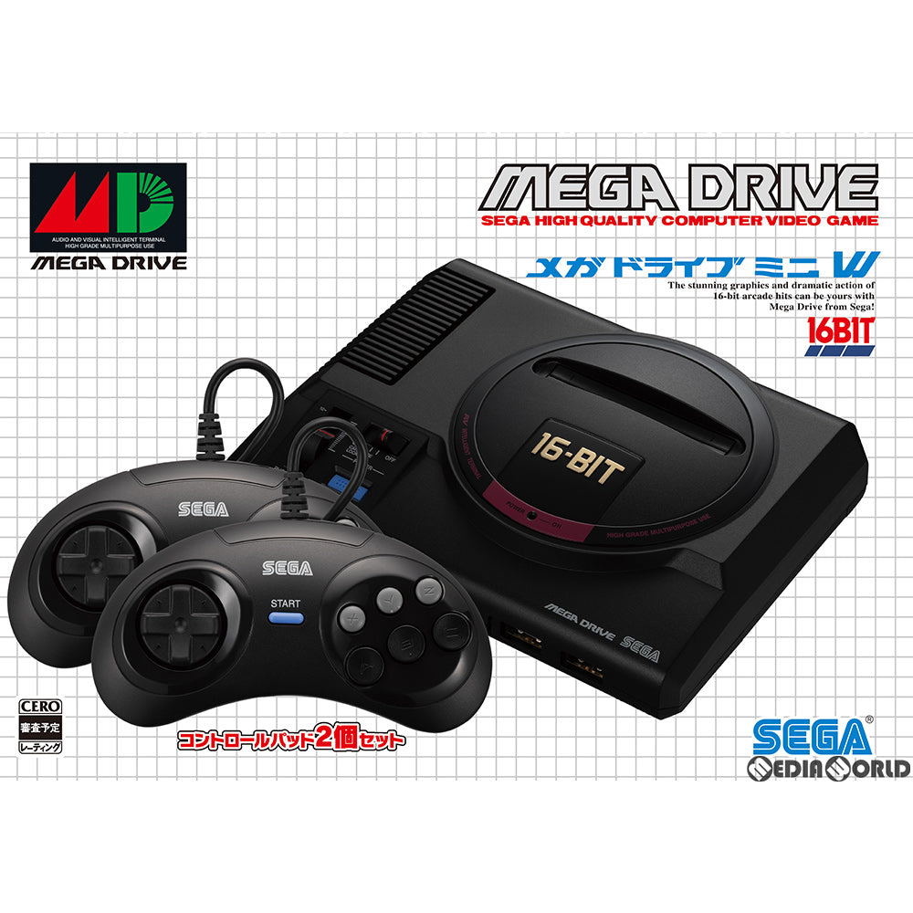 【中古即納】[本体][MD]メガドライブミニ W(ダブル) Mega Drive Mini W(HAA-2523)(20190919)